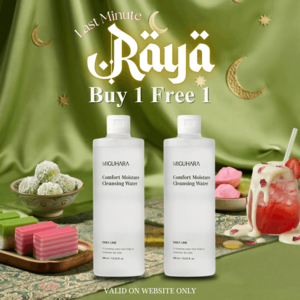 [ 1 + 1 PROMO ] Comfort Moisture Cleansing Water 400ml Makeup Remover